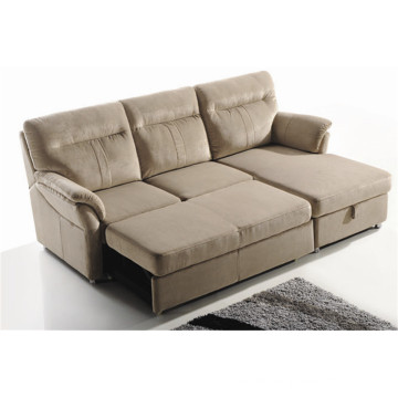 Wohnzimmer Sofa mit modernem echtem Leder Sofa Set (722)